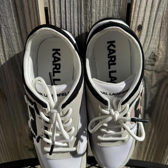 NWOB Karl Lagerfeld Paris Coty Choupette Logo Sneaker - Picture 5 of 7